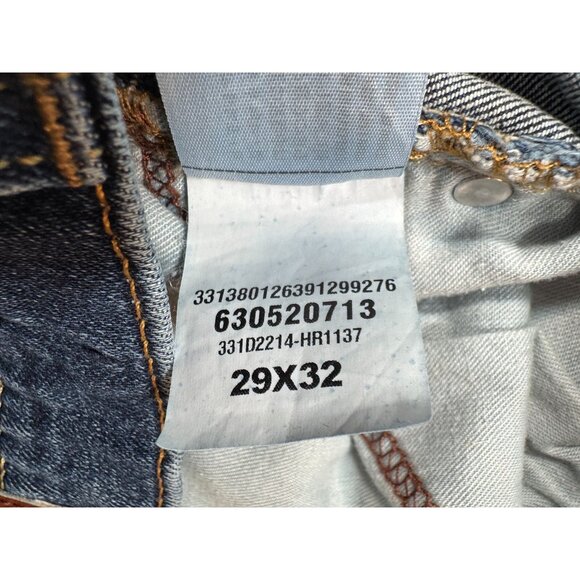 Hollister Classic Straight Epic Flex Dark Wash Blue Denim Jeans Men's Size 29x32 - Picture 9 of 10